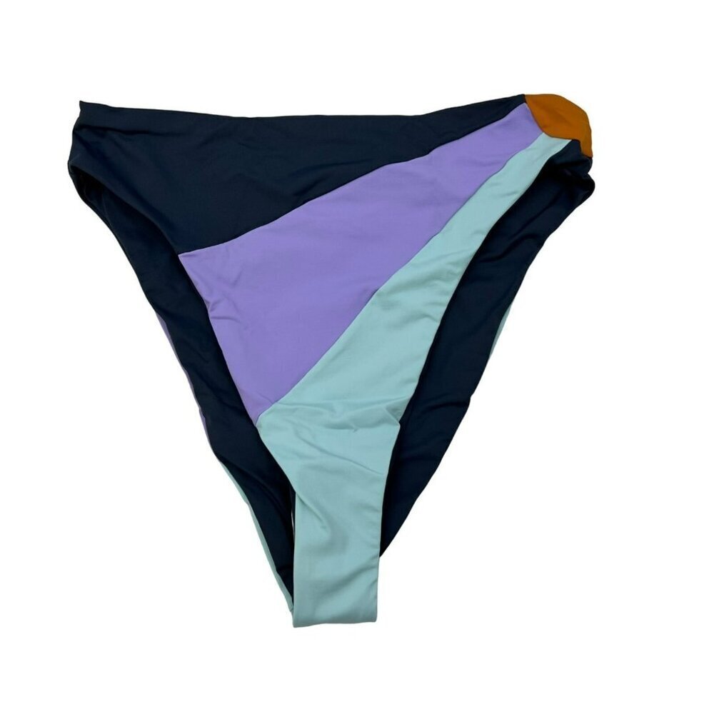 L*Space Women’s Luca Sunburst Bikini Bottom Bitsy Cut Multicolor Size XS New